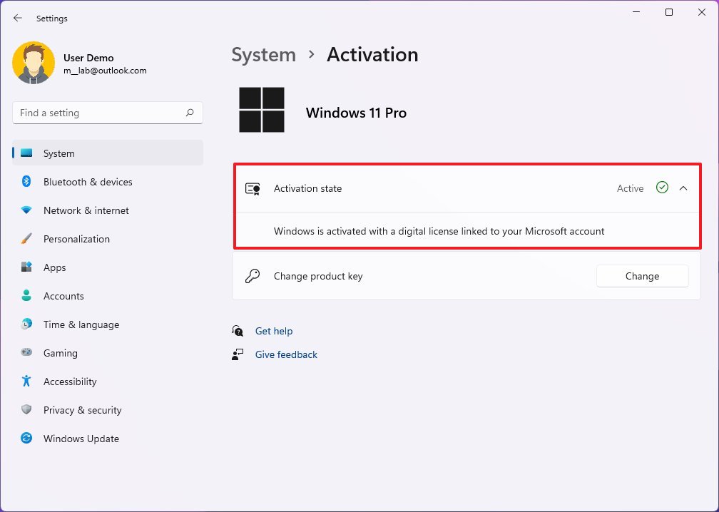 Windows 11 check activation