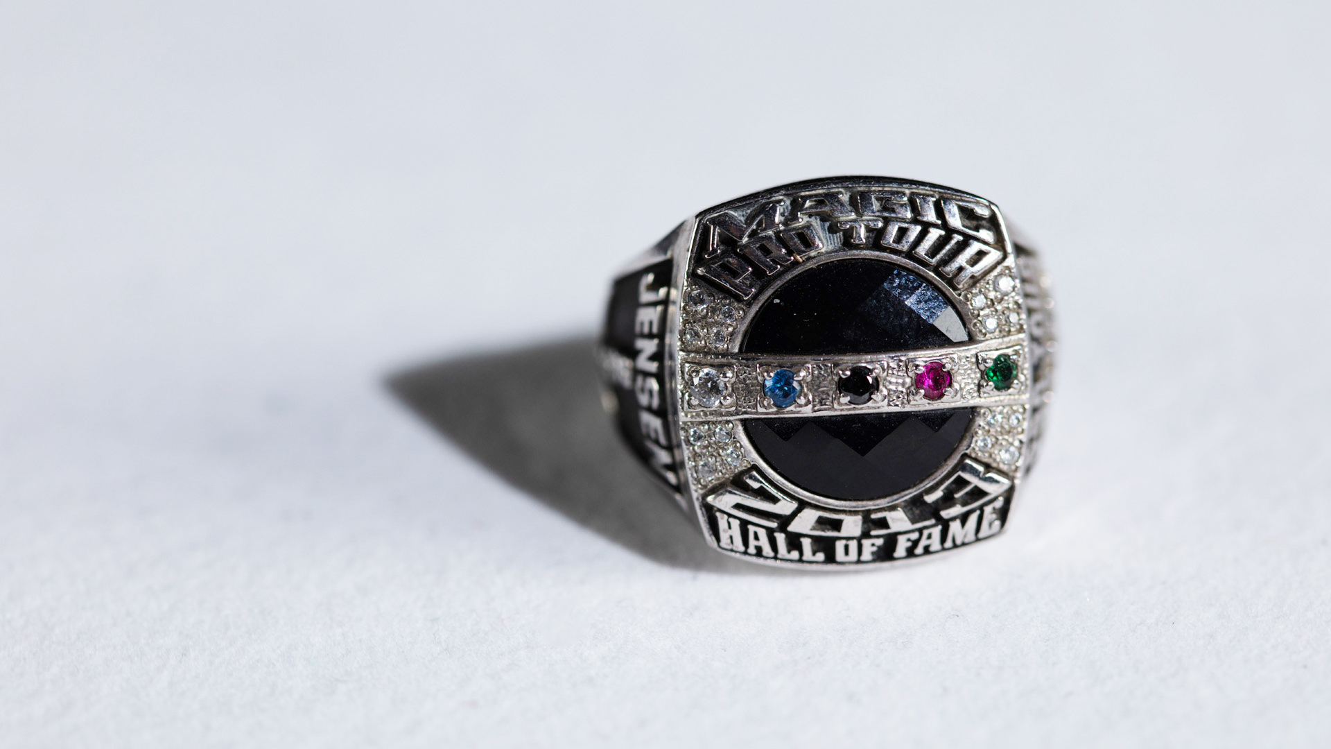 A ring for the Magic Pro Tour on a white background