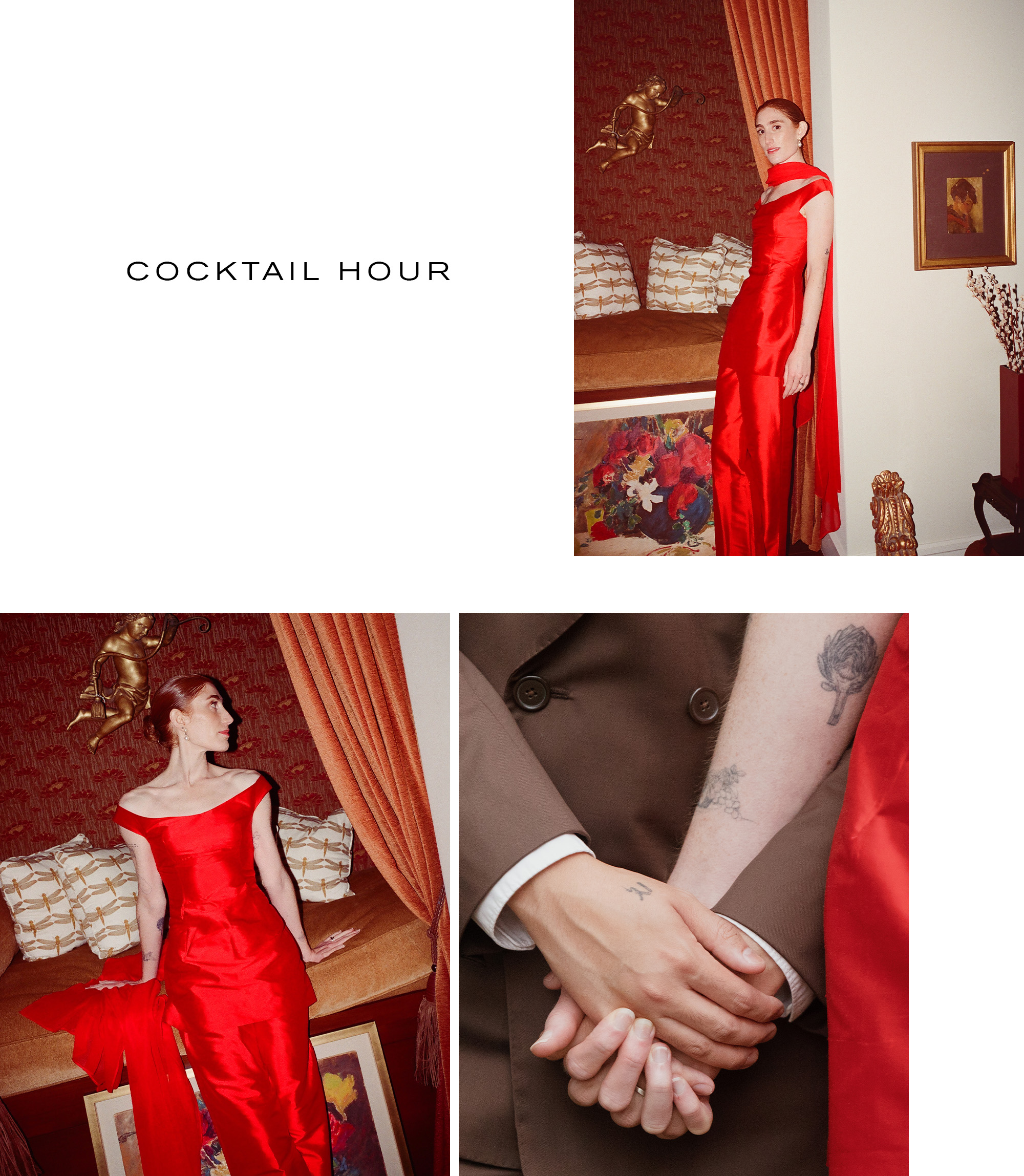 images from sophia and mik's cocktail hour.