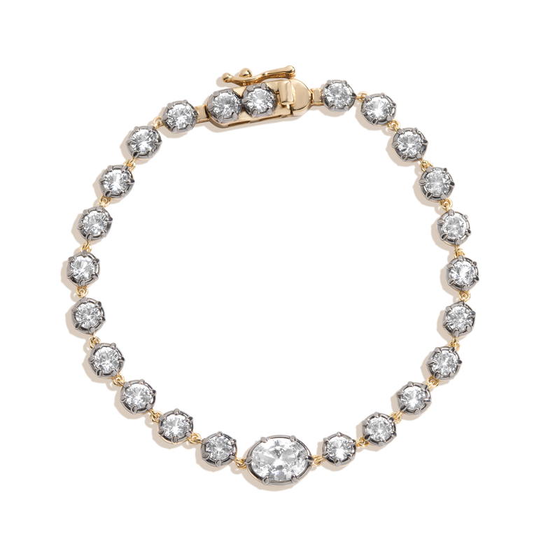 Aurate X Molly Dickson: Georgian Tennis Bracelet