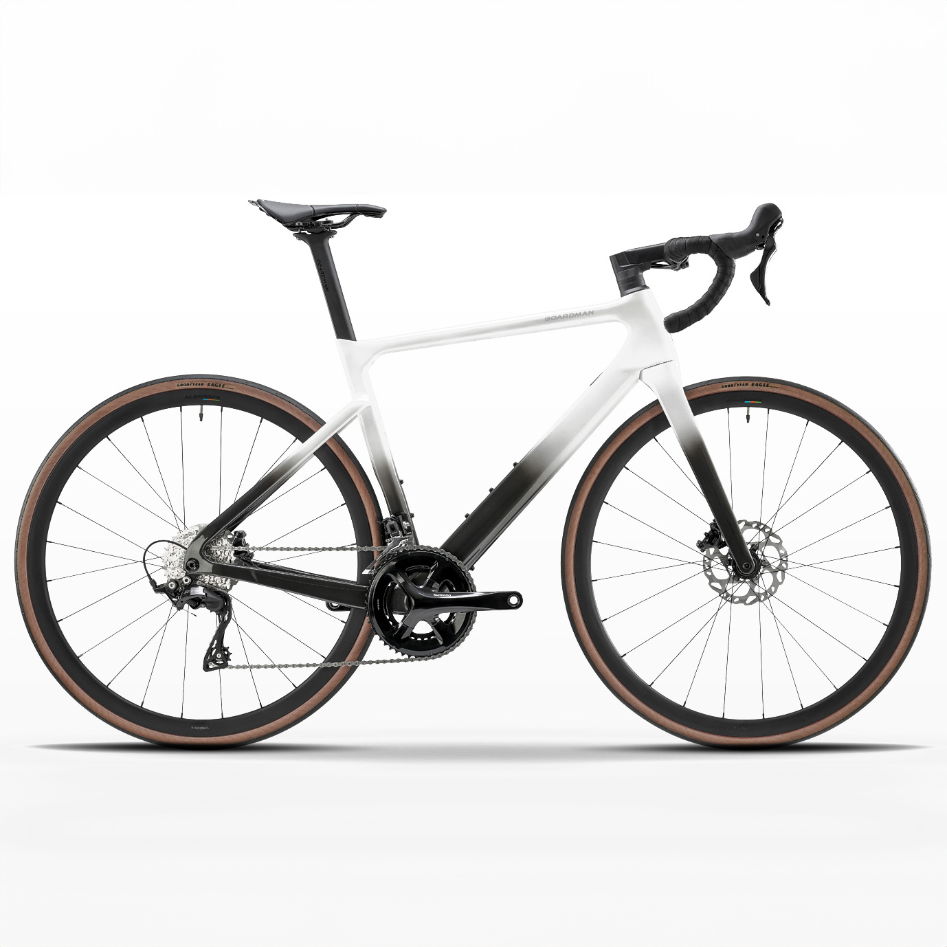 Boardman Bikes SLR 9.0 in black and white fade