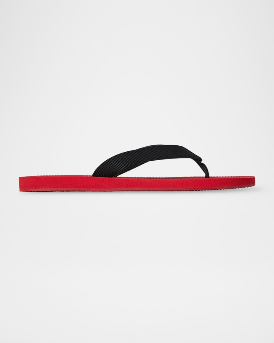 Dune Cotton Flat Thong Sandals