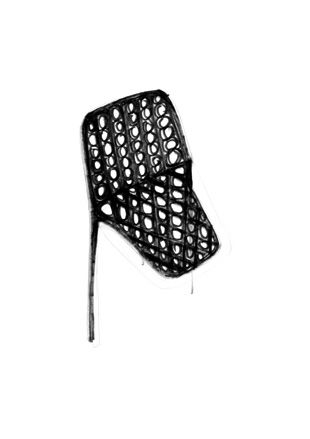 ﻿A sketch of a chair