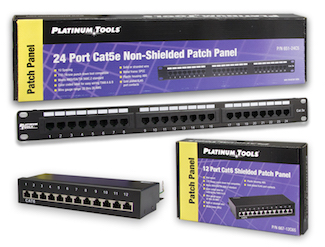 Platinum Tools to Feature New Patch Panels at InfoComm