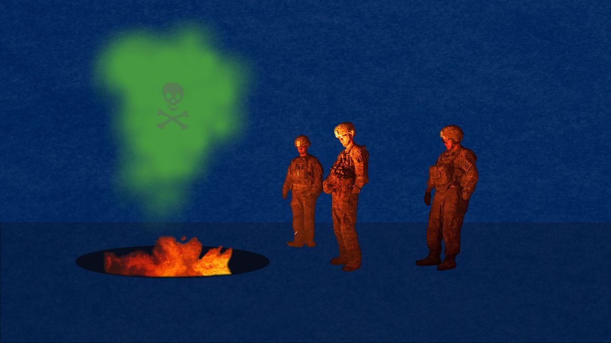 What are burn pits and why were they central to a Senate showdown