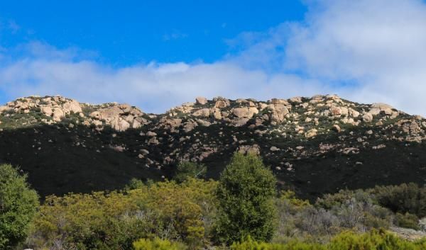 The Cleveland National Forest is rugged terrain