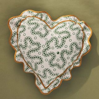 Anthropologie Matilda Goad & Co. Scalloped Cushion