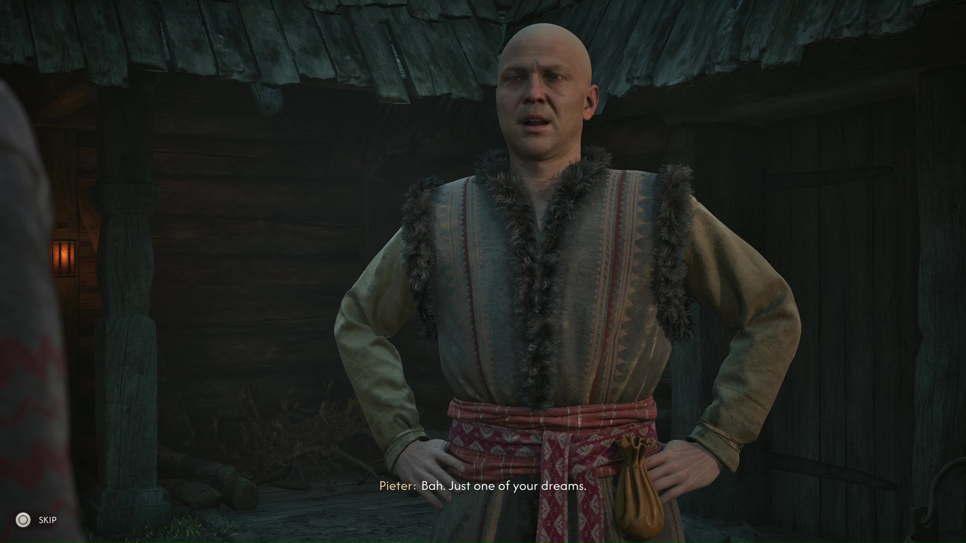 The dream starts again in The Blood of Dawnwalker Home Sweet Home quest