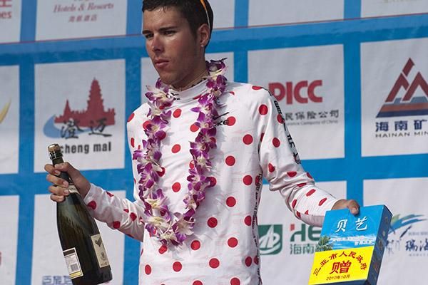 Spain's Arkaitz Duran (Footon Servetto) has taken out the Polka-Dot jersey competition as the best mountain climber on the tour.