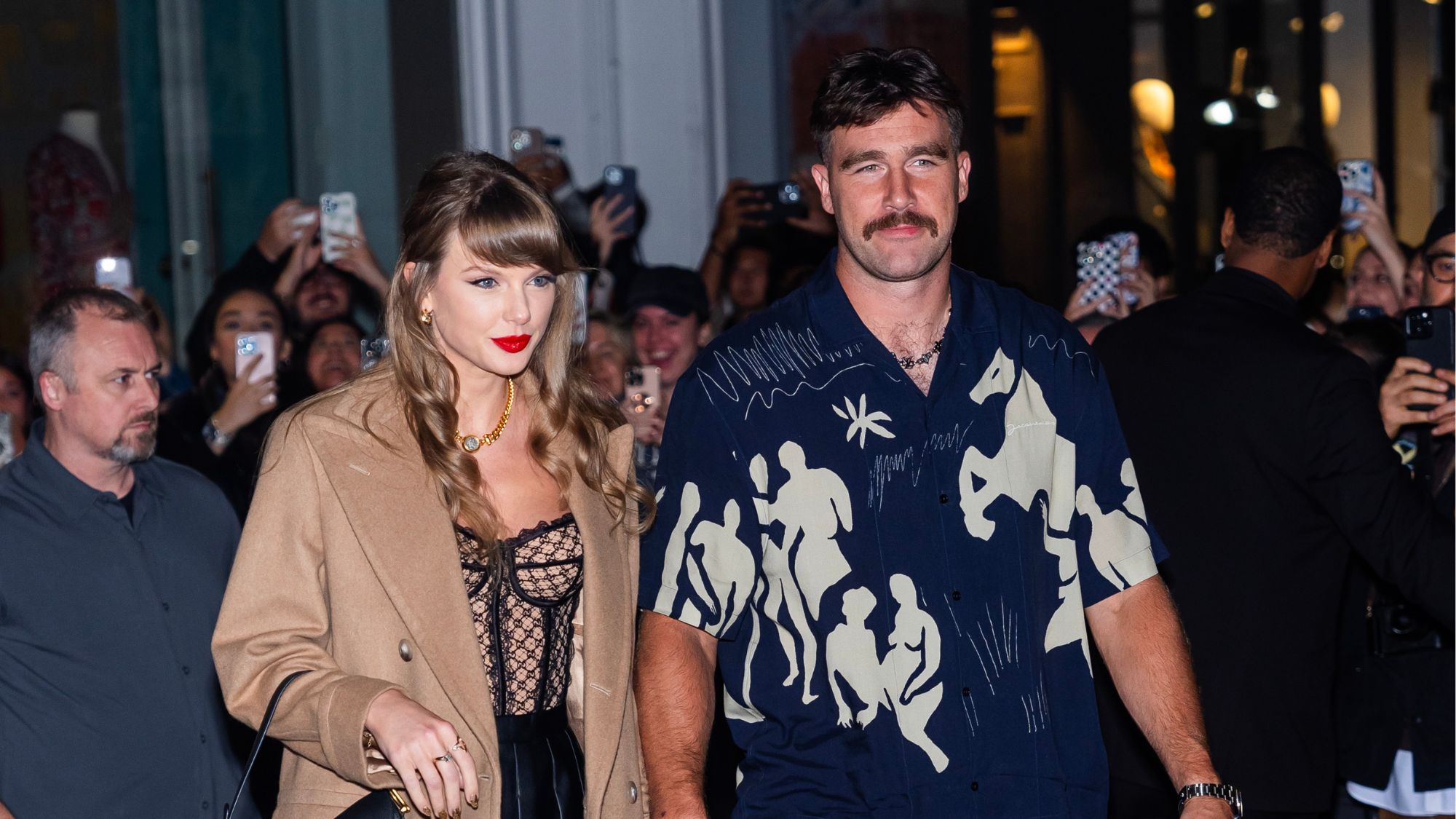 Taylor Swift and Travis Kelce in New York City
