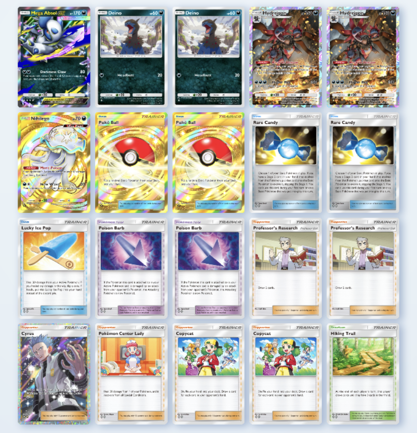 The best Mega Absol ex deck in Pokemon TCG Pocket
