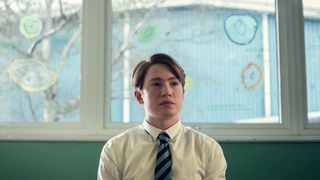 Kit Connor playing rugby star Nick Nelson in Netflix drama Heartstopper.
