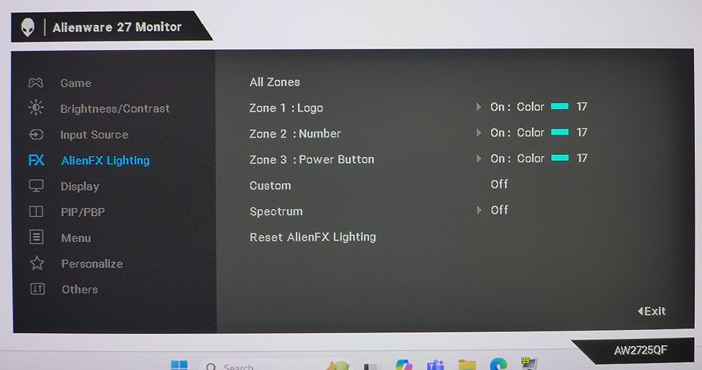 Alienware AW2725QF