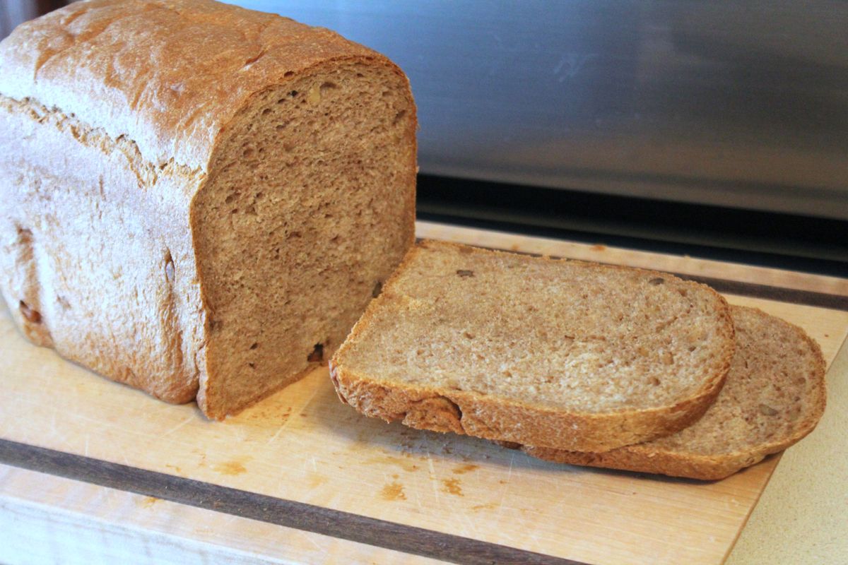 Wheat bread made in the Zojirushi Home Bakery Virtuoso Plus
