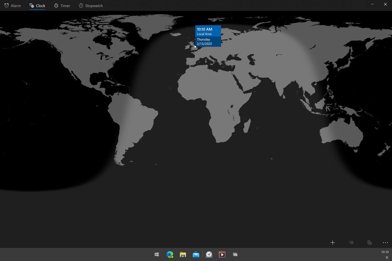 Windows 10X Alarms
