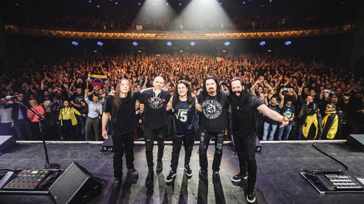 Dream Theater onstage at London Apollo February 2020