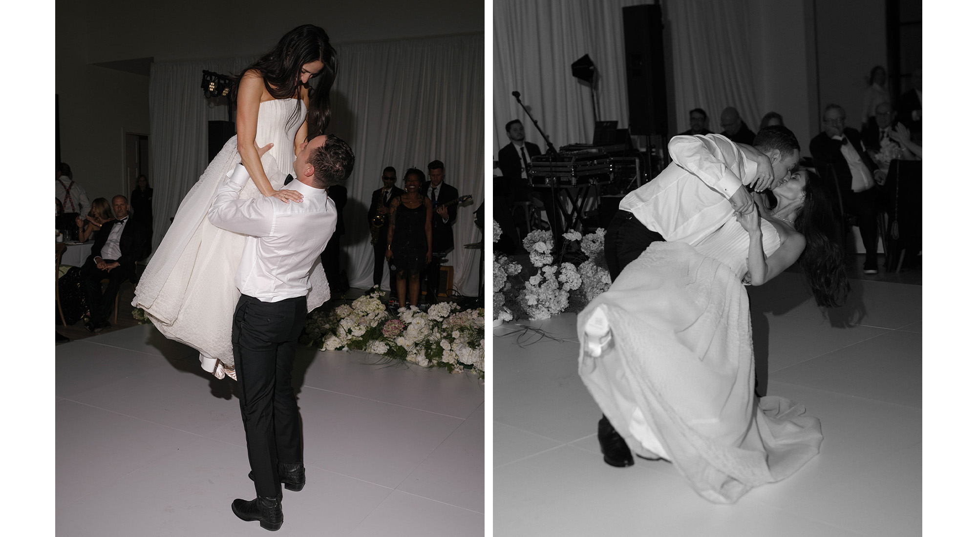 image of adam and jordan dancing.