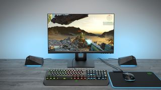 HP s X24c is a curved gaming monitor for gamers on a 