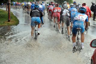 Rain, Giro d'Italia 2010, stage nine
