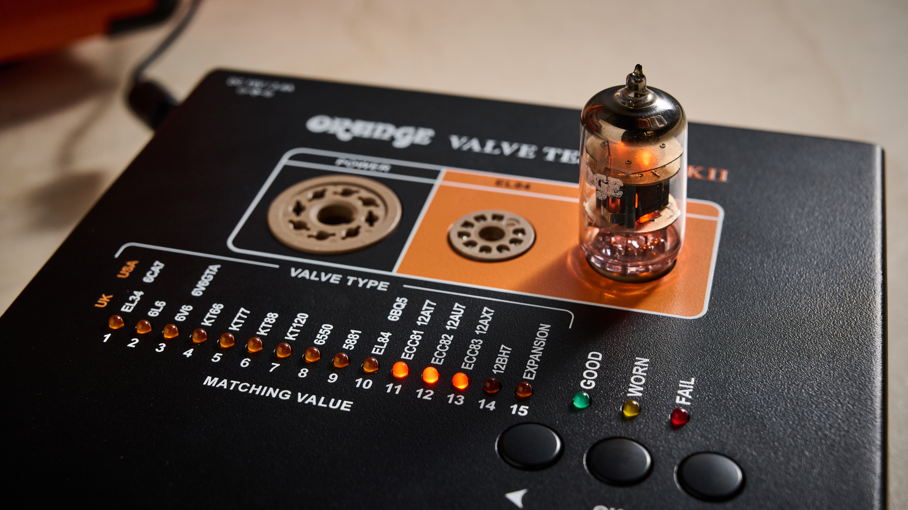 Orange Valve Tester MkII