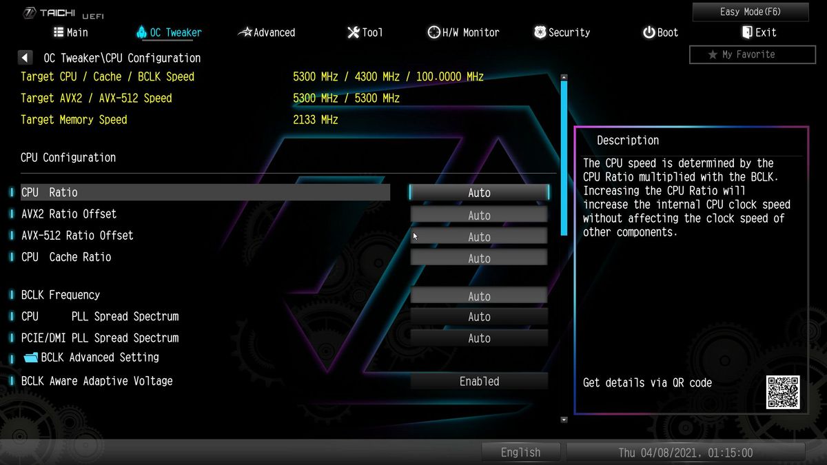 ASRock Z590 Taichi