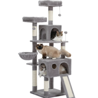 PAWZ Road Large Cat Tower Multi-Level Scratching Post Tower | 53% off at Walmart