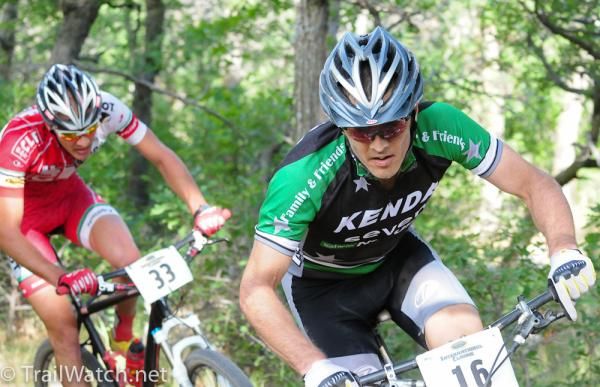 Michael Broderick (Kenda-Seven-No Tubes) riding in seventh place.