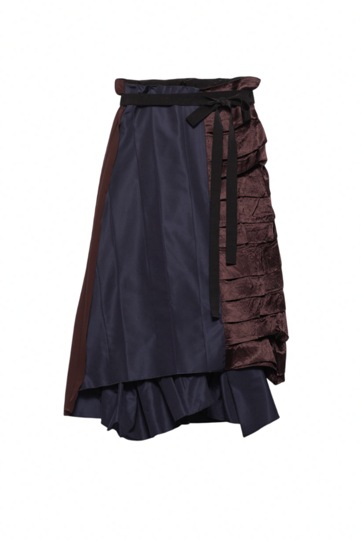 Prada, Faille Patchwork Skirt