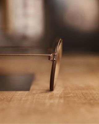 Linberg glasses on table