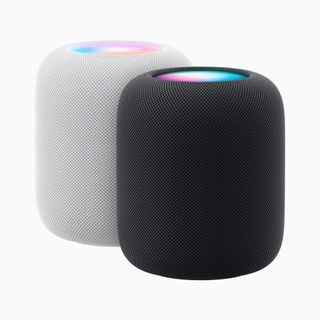 Apple HomePod 2 on a white background