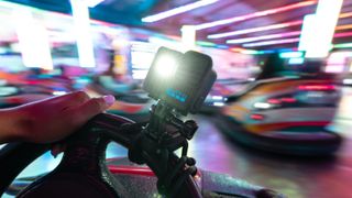 GoPro Lit Hero on dodgem
