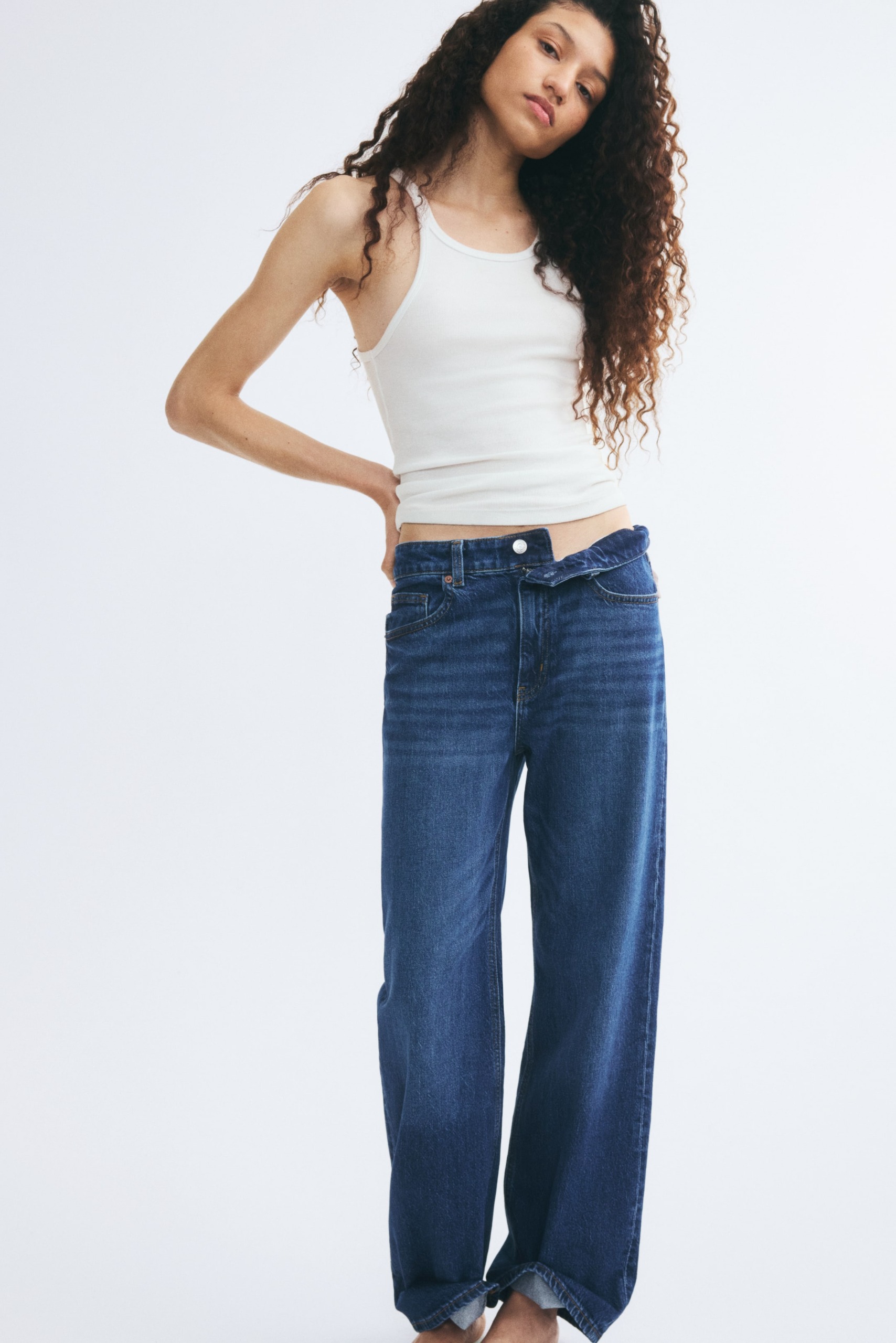 Wide High Waist Jeans