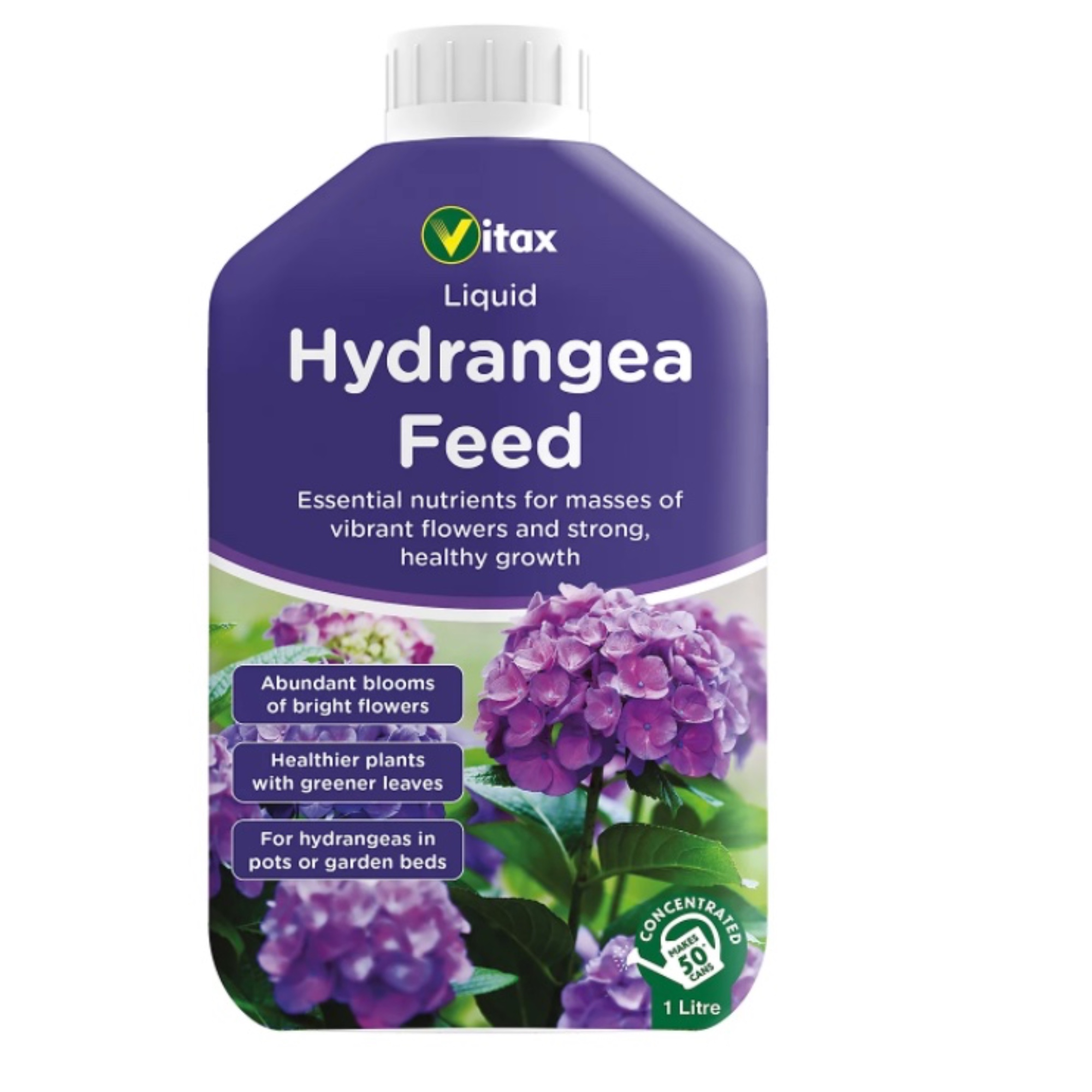 Vitax Hydrangea Liquid Plant Feed, 1L