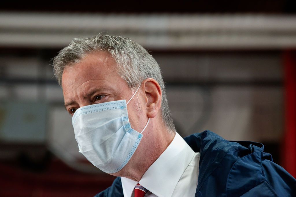 New York City Mayor Bill DeBlasio