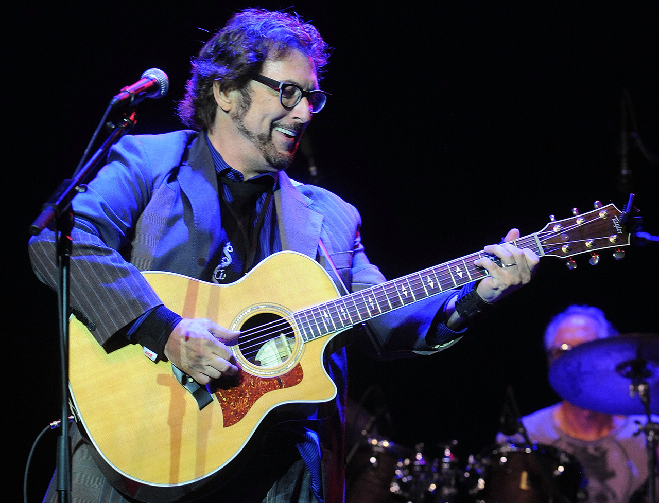 Stephen Bishop performs at the Rock The Yacht 2015 at the Mayo Performing Arts Center in Morristown, New Jersey on July 15, 2015