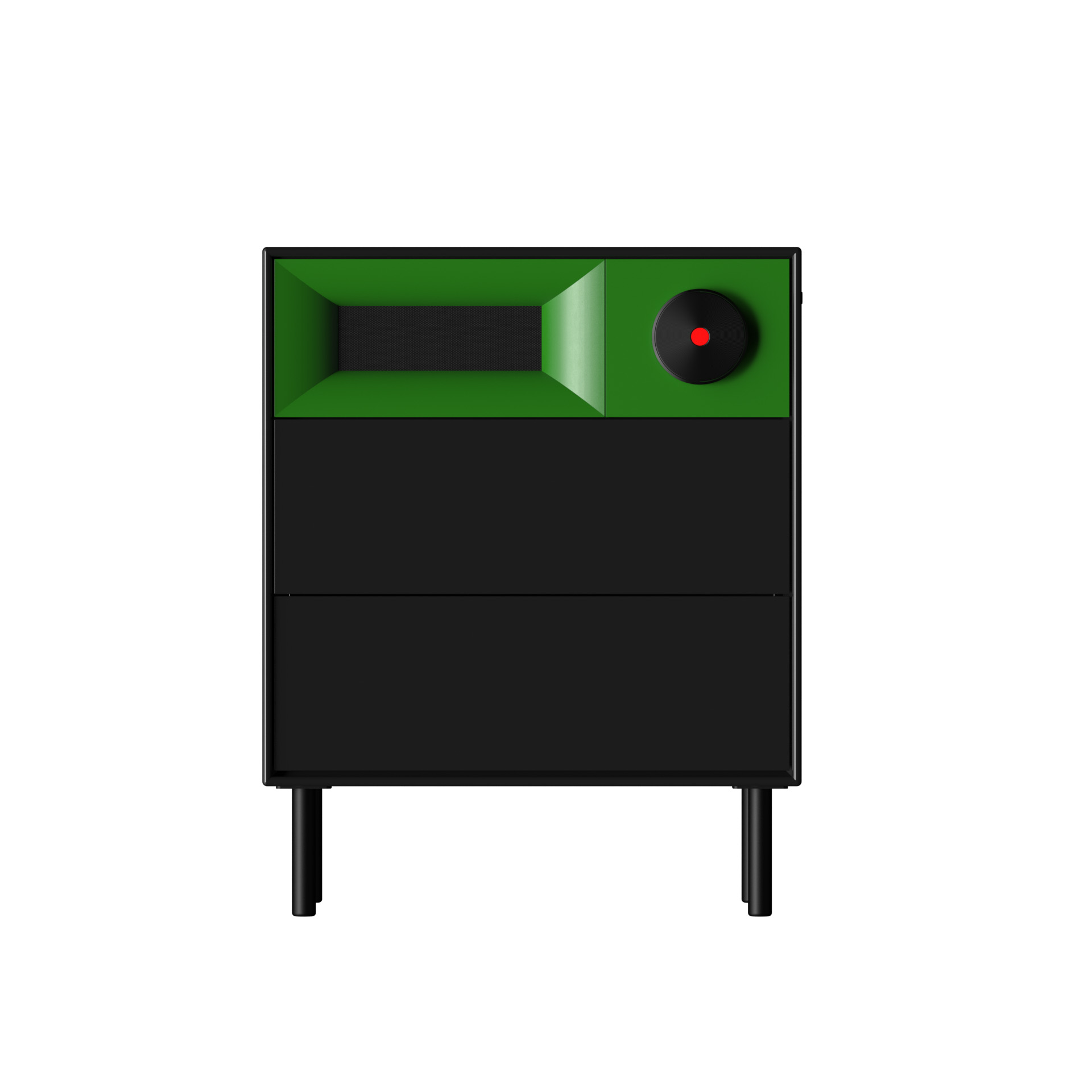 Morningblues Cabinet S1 Stereo Nightstand Speaker - S1 Only