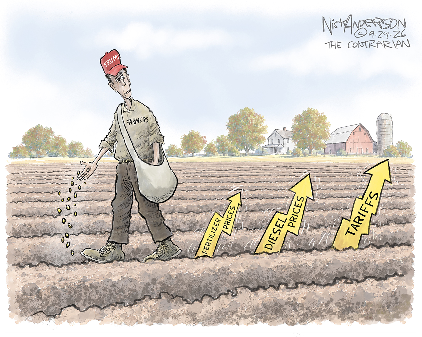 Political cartoon