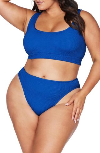 Kahlo Arte Eco Crinkle Two-Piece Swimsuit