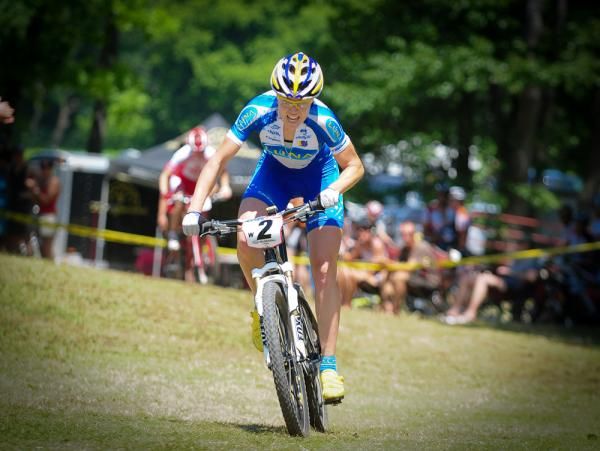 Georgia Gould (Luna Pro Team) opened a comfortable margin on the final lap to sweep the weekend's events.