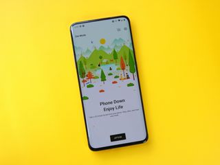 Zen Mode on a OnePlus 7 Pro