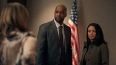 Colin Lawrence as Preacher, Kandyse McClure as Kaia in episode 602 of Virgin River