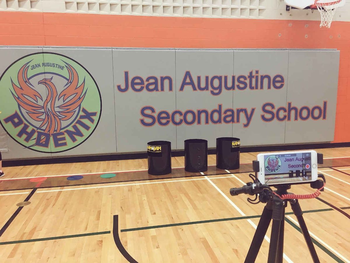 Jean Augustine Secondary School gym