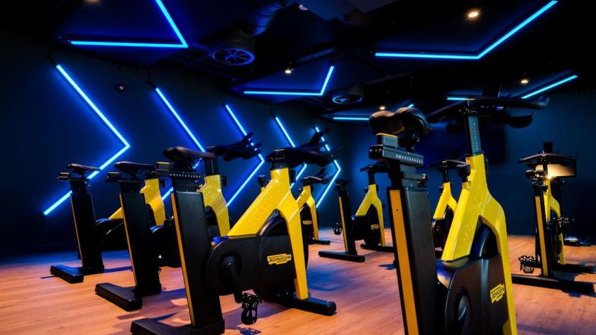 The spin studio and ballroom at The Belfry Golf Club.