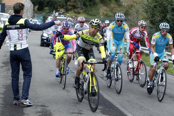 The break goes through the feed zone