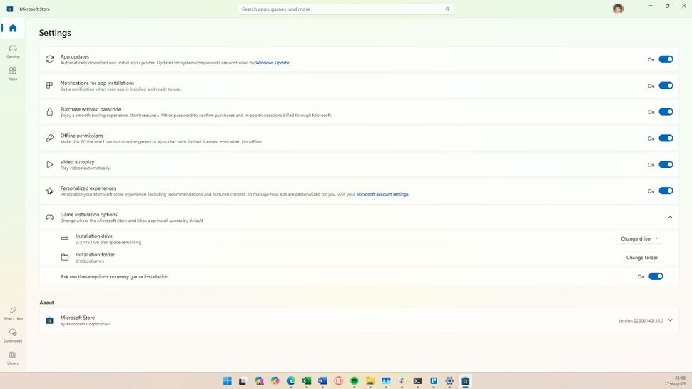 Microsoft Store change removes the ability to stop App updates ...