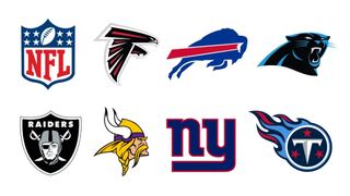 Best NFL logos - range of NFL logos