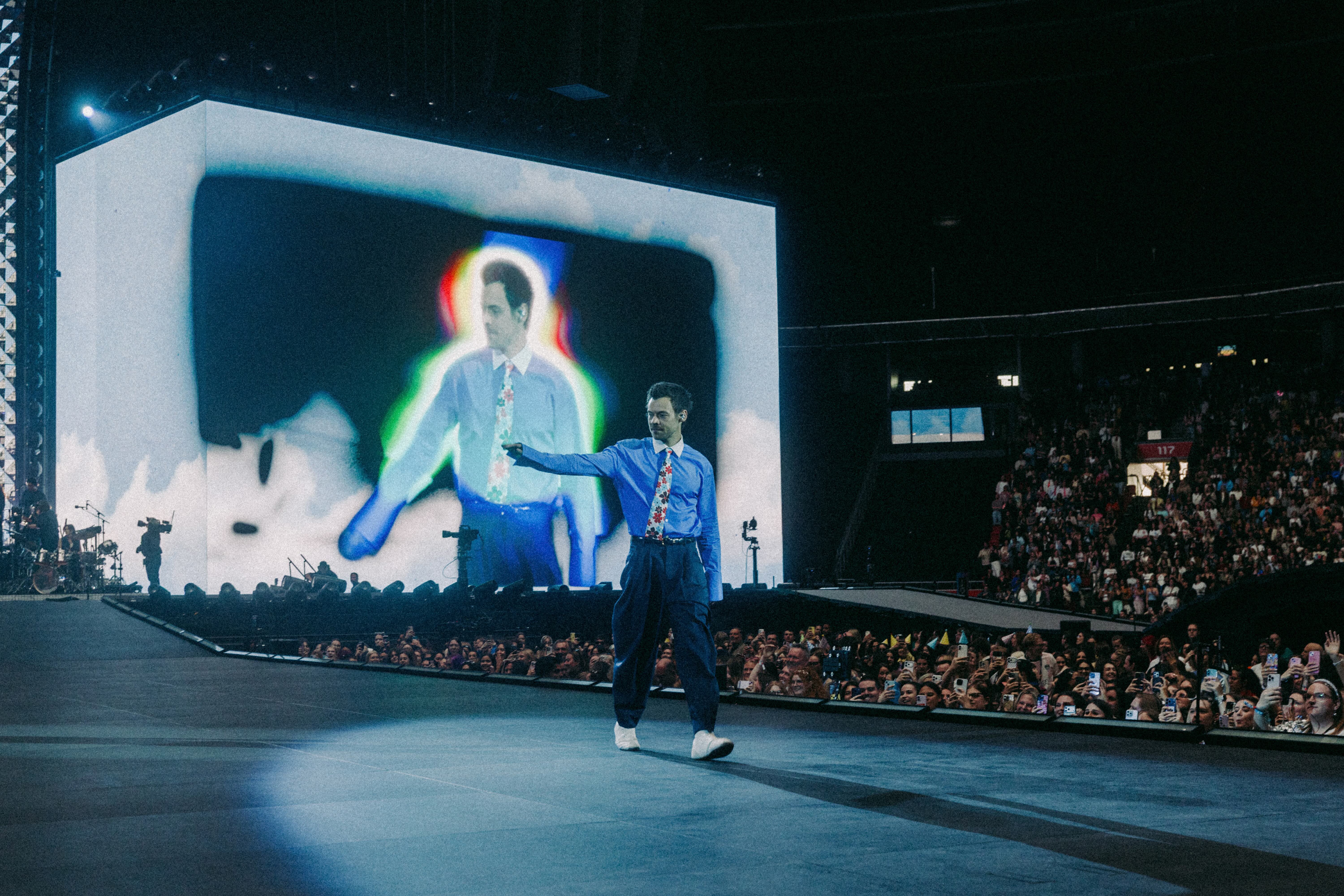 Harry Styles on the Together, Together tour