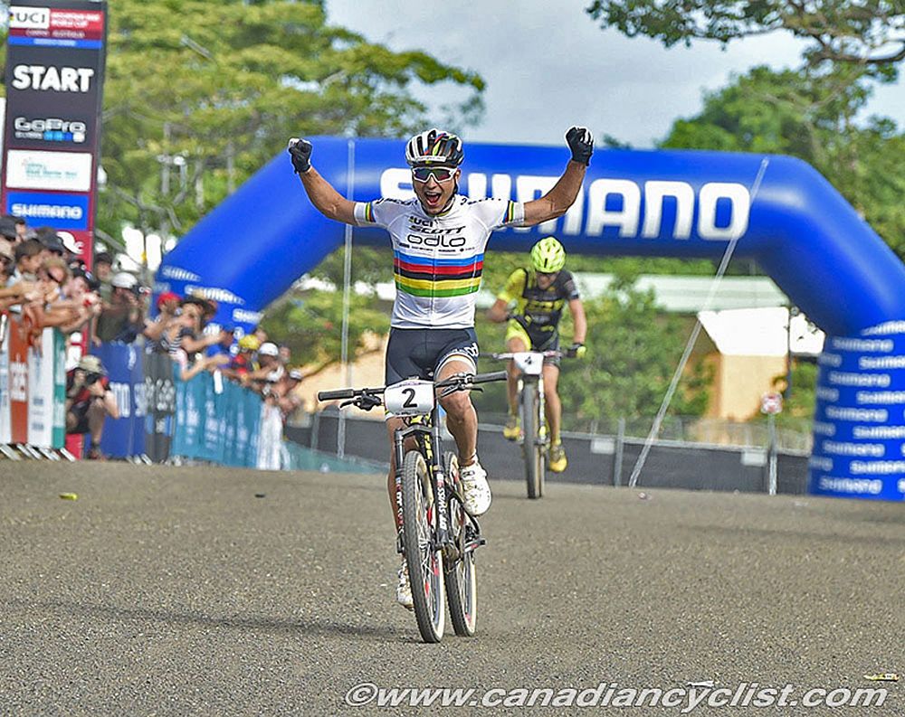 World champion Schurter wins opening World Cup in Cairns