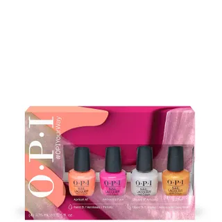 Opi Your Way Long Lasting Luxury Nail Varnish 4 Piece Mini-Pack