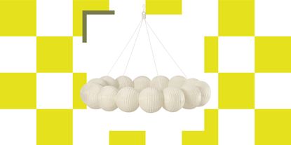 IKEA paper pendant wreath